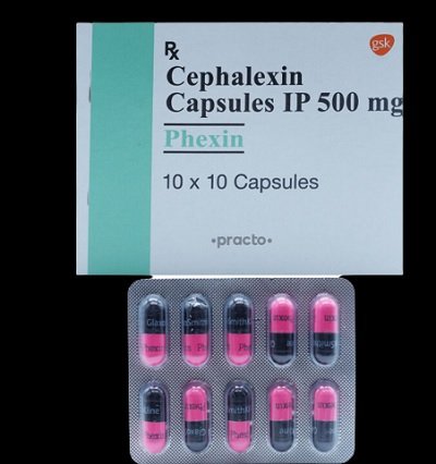 Cephalexin capsules 500mg